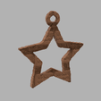 17.png Hollow christmas star X76
