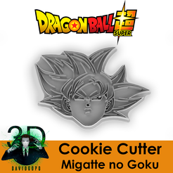 Marketing_GokuMigatte.png Descargar archivo STL MIGATTE NO GOKU COOKIE CUTTER / DRAGON BALL SUPER • Modelo para la impresora 3D, DavidGoPo3D