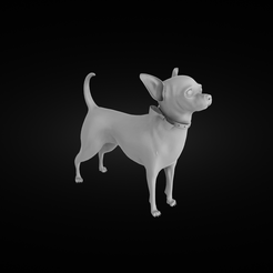 dog-11-render1.png Фигурка собаки чихуахуа