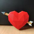 HeartLaptop.jpg Low Poly Arrowed Heart