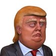 donald_trump_caricature_v02.jpg Donald Trump caricature (Bust) pour impression 3D