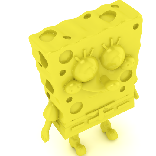 image-2.png Stylized Monochromatic SpongeBob SquarePants