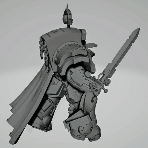 Dark Crusader Commander in Heavy Armour 5~3.png Dunkler Kreuzfahrermarschall in schwerer Rüstung