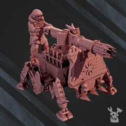 666.jpg Fichier 3D L'équipe des armes lourdes du Gang des Vautours・Design pour imprimante 3D à télécharger, DakkaDakkaStore