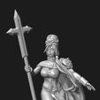 PriestessRender1.jpg Pinup Priestess Miniature (dnd, kingdom death, pathfinder, mini)