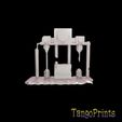 Front-Model.jpg Free Miniature Terrain - Ruptured Vertical Mining Drill
