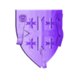 Shields_and_PadsCube_125.stl Boucliers de terminaison des Templiers