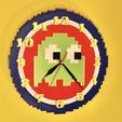 6635A3B9-EEA8-4961-BAA9-D660E1FC1C4F_1_201_a.jpeg Retro clock PACMAN 8 bits