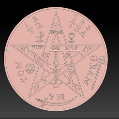 tetragramaton1.png Talisman Tetragramaton 20cm