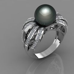 1.jpg Archivo 3D anillo de perlas Mh171・Diseño imprimible en 3D para descargar