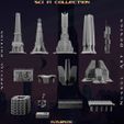 evellen0000.0.Still001.jpg Sci - Fi Collection - Bundle - Pack  (14 STL FILE )
