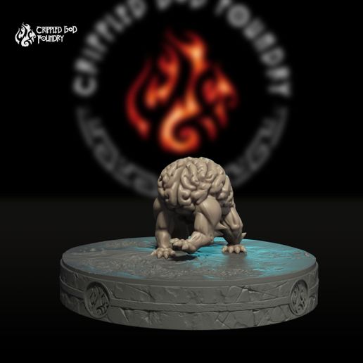 Archivo 3D Intellect Devourer Familiar 🪄 ・Objeto para impresora 3D para ...