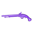 Pistol11.obj Muzzleloader pistol 3D scan