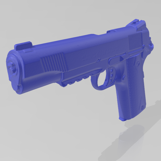 COLT 1911  REAL SIZE SCAN