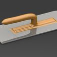 taloche30x10_2.jpg 3D Model – Professional Plastering Trowel 30x10 cm (Smooth & Notched Versions)
