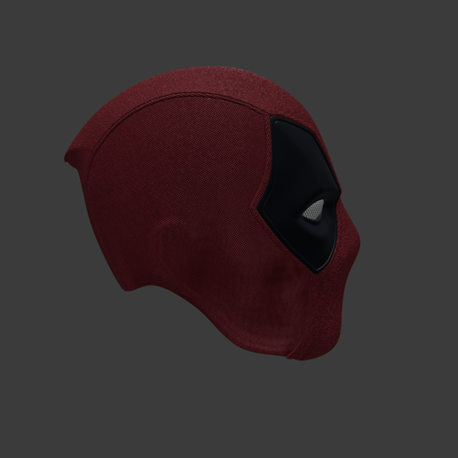 3.png Deadpool Mask with Detailed Texture and Magnets Slots / Deadpool - Mascara con Textura e Magnes