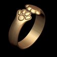 4.jpg Cat Paw Ring