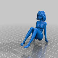 b53b22bb95c2fc108b897f3de22d9443.png Fichier STL gratuit Yoga Anime Asanas Poses・Modèle à télécharger et à imprimer en 3D