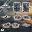 2.jpg Set of three Junkers Ju 87 Stuka German dive bomber with intact and damaged versions (1) - Germany Eastern Western Front Normandy Stalingrad Berlin Bulge WWII