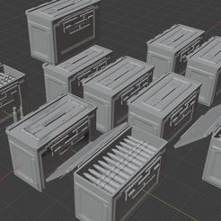 cal50-12-7-2.jpg Fichier 3D [boites à munitions cal .50 pour Jeep, Sherman ou autres tank US/UK..・Plan imprimable en 3D à télécharger
