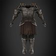 TarkusArmorBack.jpg Dark Souls Black Iron Tarkus Armor for Cosplay