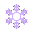 spinner_snowflake.stl Snowflake spinner