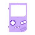 gameboycase-FRONT.stl GAMEBOY MODULAR BOOK CASE