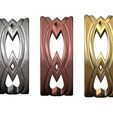 Carved-Celtic-braid-band-size7-8-9-01.jpg Oymalı kelt kemeri örgüsü geniş bant ABD bedenleri 7 8 9 3D baskı modeli