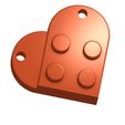 Lego1.jpg Fichier STL Coeur LEGO・Design imprimable en 3D à télécharger