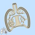 57-2.jpg Science and technology cookie cutters - #57 - human lung cancer