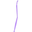 leg_3.stl walking stick bug Phasmida