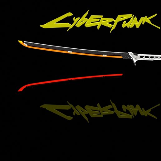 cyberpunk katana Render 2.JPG Cyberpunk 2077 Katana