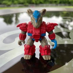Mouse.jpg STL file Powerhouse Mouse Battle Beasts Seris 2 # 38・3D print design to download