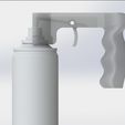 Untitled3.jpg Aerosol Spray Bottle Gun (No Support Need) (High Resolution STL)