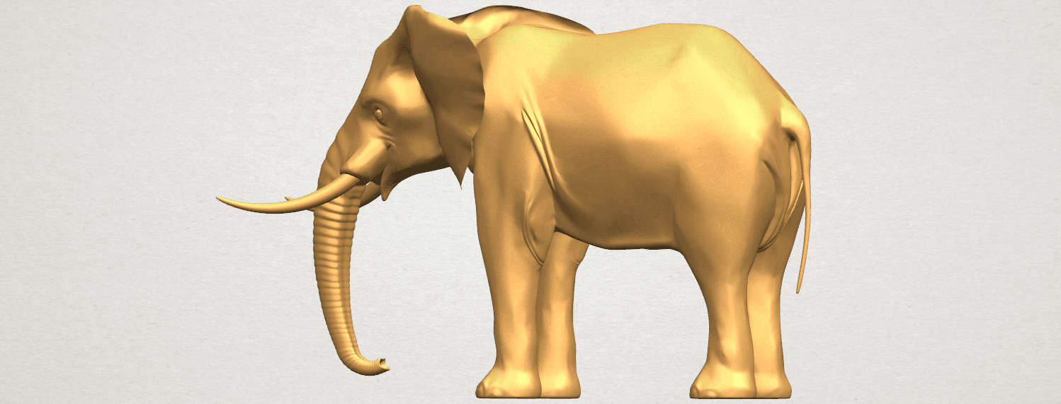 TDA0592 Elephant 07 A02.png Télécharger fichier gratuit Eléphant 07 • Design pour impression 3D, GeorgesNikkei
