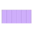 Sample Case 6 Slots.stl Filament Color Sample Squares