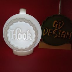 IMG_20231124_125753823.jpg Captain Hook Disney CHRISTMAS ORNAMENT TEALIGHT
