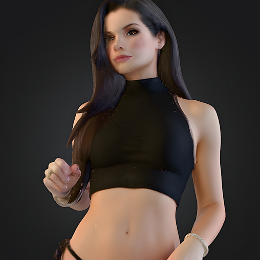 big booty in sexy lingerie 🫦 Sexy Sandra Bullock Figure STL・ STL File for 3D printing・Cults