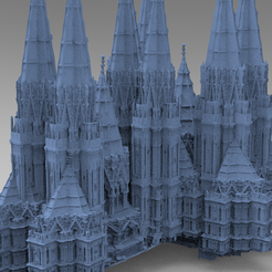 untitled.1021.png Archivo OBJ Catedral Angélica Estructura de masas de gran altura 3・Modelo de impresión 3D para descargar, aramar
