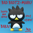 Badtz-Maru Instagram (Coloured).png Bad Badzt-Maru バッドばつ丸