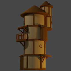 Tower.png Archivo STL gratis Torre del Mago・Objeto para impresora 3D para descargar, Timmg08