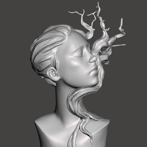 👤 Bust of a beautiful woman 24・ STL File for 3D printing・Cults