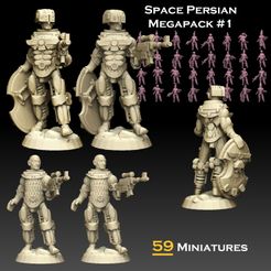 ptech-promo.jpg 3D file Space Persian Megapack 1・Model to download and 3D print, SharedogMiniatures