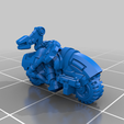 NoSup_B_T_P.png Free STL file Galactic Crusaders - Bike Command - 6-8mm・3D printing idea to download