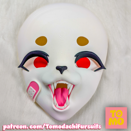 Kigurumi-Style-fursuit-head-base-with-Printable-Eyes-and-Headback,-Ears-Hair-Digital-Downloads-Furr.png Kigurumi Lion Fursuit Head Base - Easy Print No AMS Required !