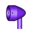 main body skull v2 shaft right.stl Turn Signal Bobber
