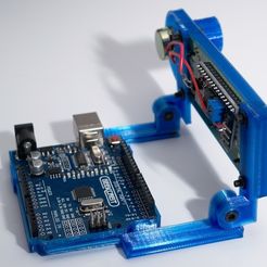 DSC_0034.jpg Бесплатный STL файл Arduino Uno Slider w/ 2x16 LCD・Идея 3D-печати для скачивания