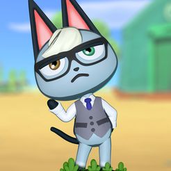 render.jpg raymond - animal crossing 3D print model