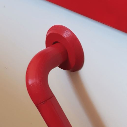 Hinge for PVC tube 5/8" - 3D model önizlemesi