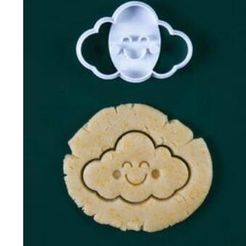 IMG-20200529-WA0008[1].jpg Télécharger le fichier STL gratuit Le coupeur de biscuits emoji sourit aux nuages • Objet imprimable en 3D, mhbcom19961996